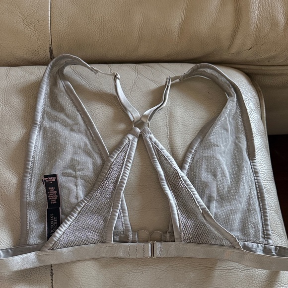 Victoria's Secret Mesh Bralette Set - Tan and Gray - Picture 4 of 4